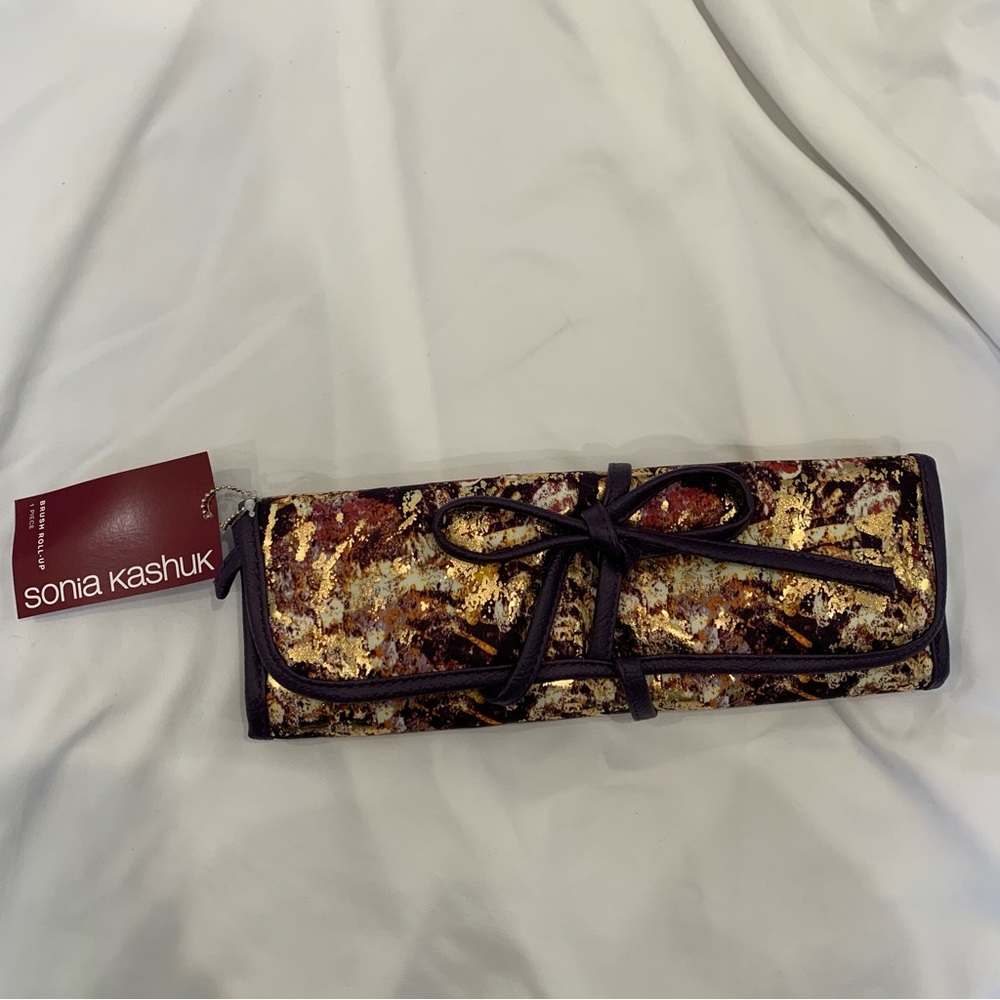Purple and Gold Makeup Organizer - Sonia Kashuk